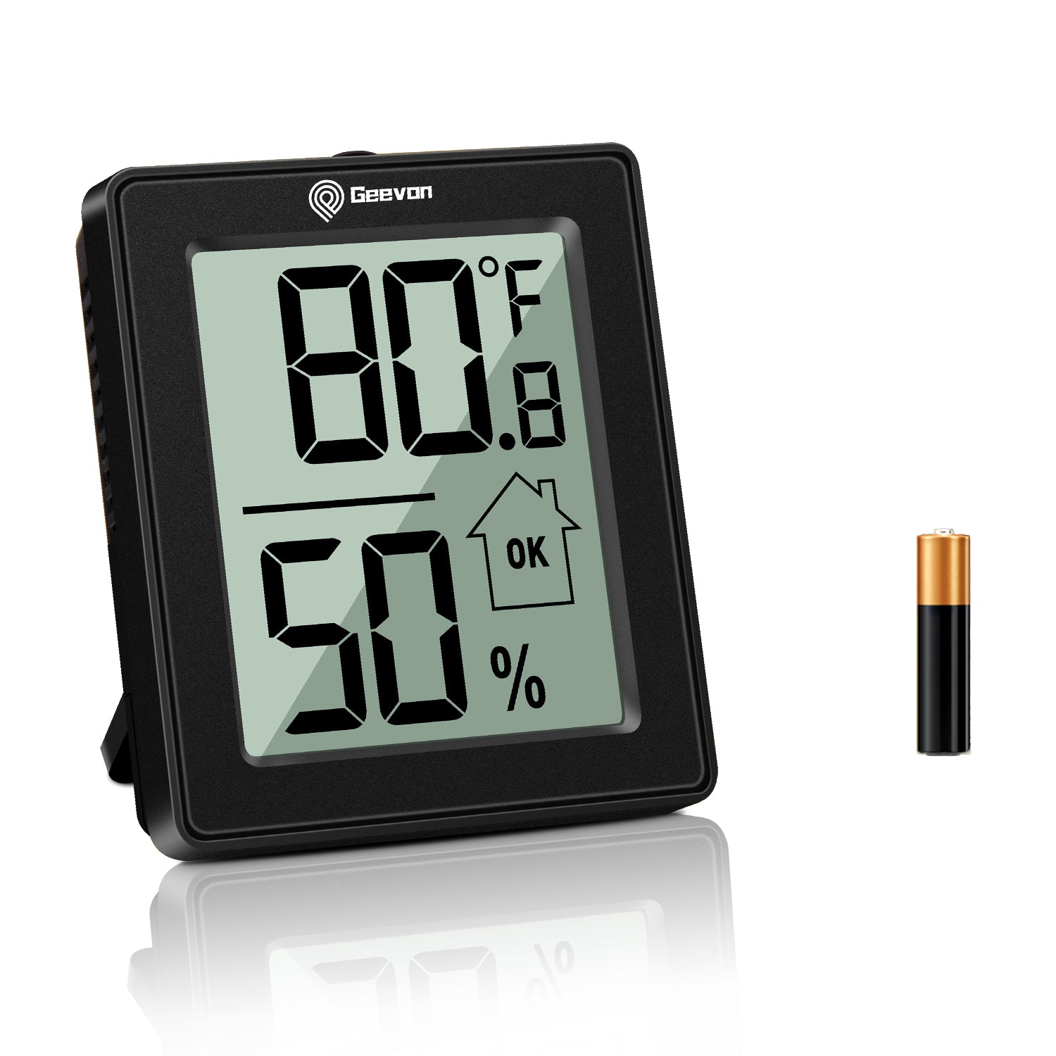 Geevon Weather Station Wireless Indoor Outdoor Thermometer, Large Colo –  Geevon store